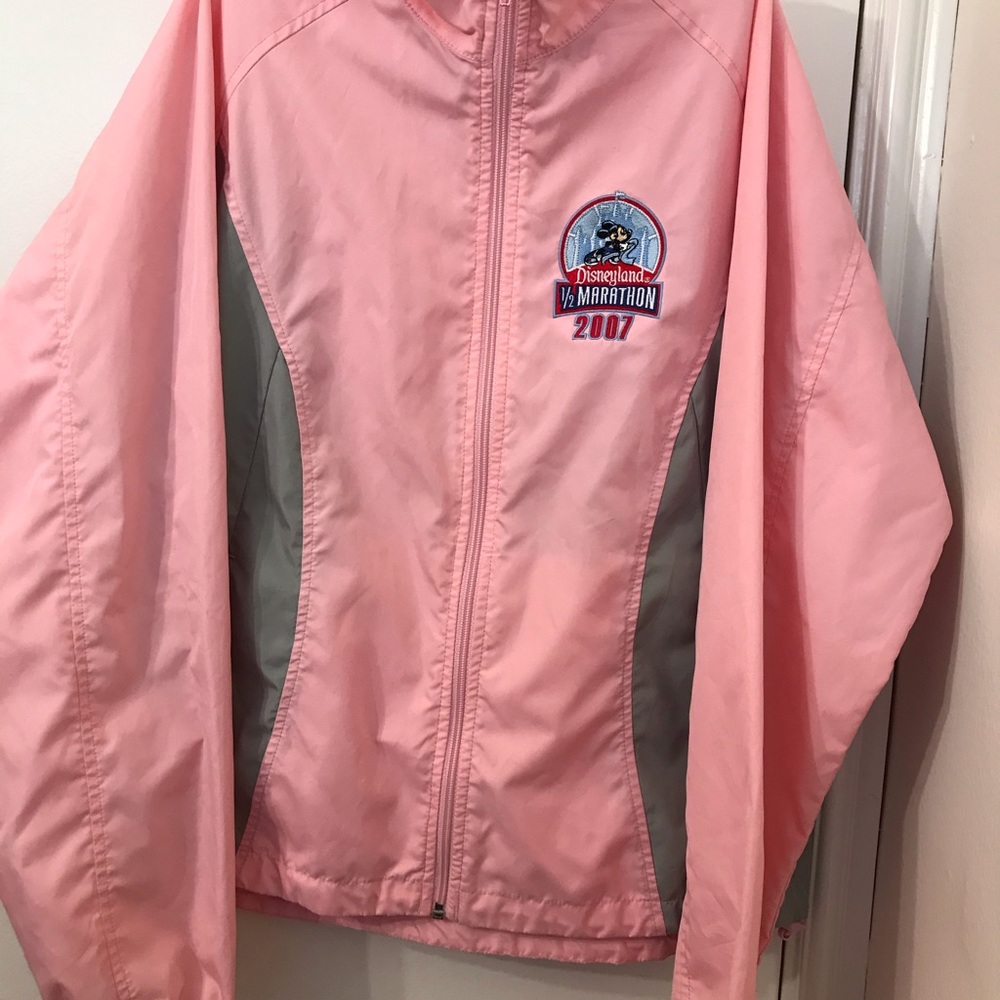 Pink windbreaker